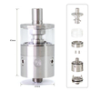 SXK pNeumatyca Style RTA Rebuildable Tank Atomizer 316SS + Glass, 3.5ml, 22mm Diameter