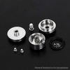 YFTK Bottom Intake Base Deck V2 for FEV Flash e-Vapor V4.5 / V4.5S+ RTA Atomizer