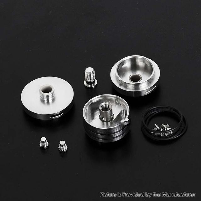 YFTK Bottom Intake Base Deck V2 for FEV Flash e-Vapor V4.5 / V4.5S+ RTA Atomizer