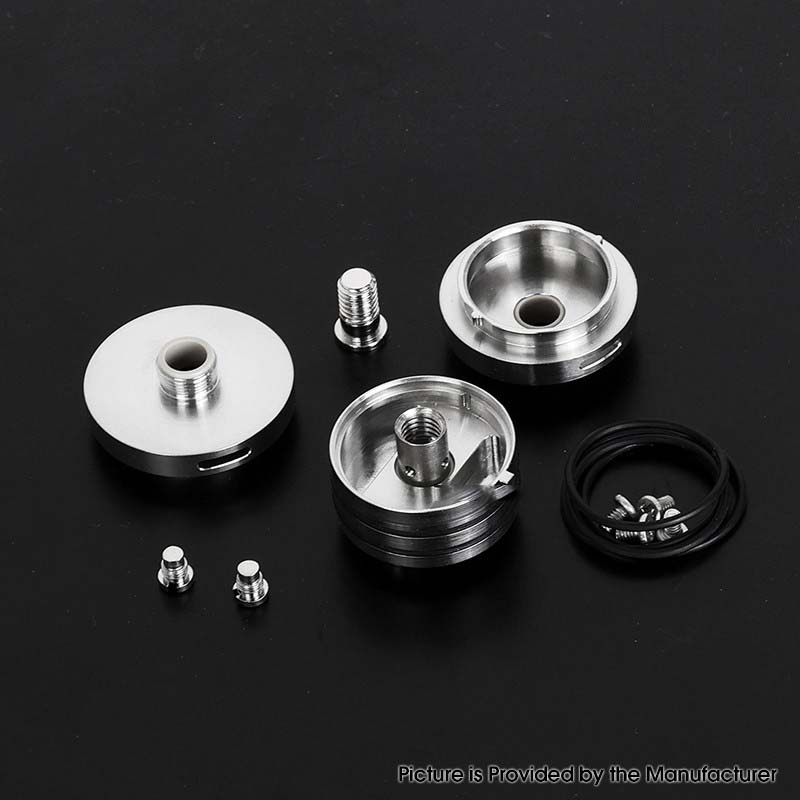 YFTK Bottom Intake Base Deck V2 for FEV Flash e-Vapor V4.5 / V4.5S+ RTA Atomizer