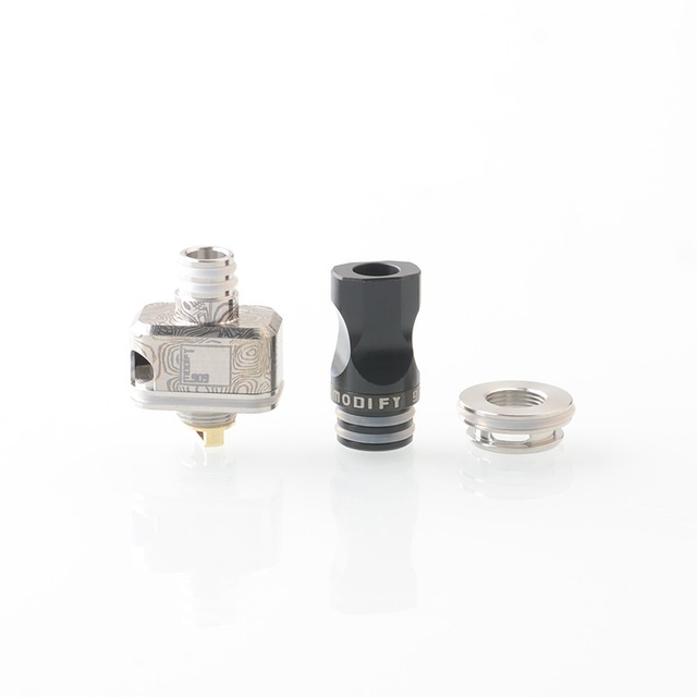 909 Modify Nugg Style RBA for LVE Orion II – Rebuildable Tank with 1.0–4.0mm Airflow Pins