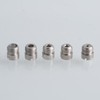 SXK EVL Wraith Style RTA 교체 공기 삽입물 -은, 0.8, 1.2, 1.5, 2.0, 3.0mm (5 pcs)