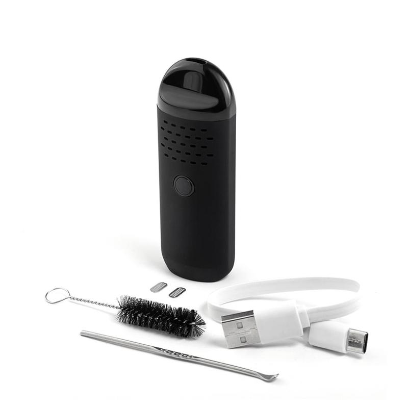 Authentisch Anlerr Palmer POD -System AIO Design Trockener Herb Vaporizer 1000mah Temp Control Keramik Wärmekammer Dash Herbal Vape Kit