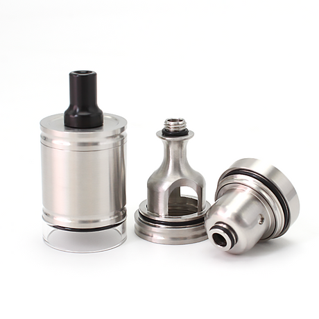 SXK Lindy RTA Rebuildable Tank Vape Atomizer 316SS, 5ml, 22mm, MTL Vaping