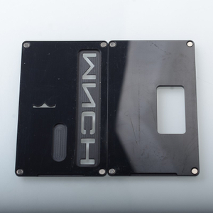 NS Modz Monarchy Square Front + Back Door Panel Plates for BB / Billet Box Vape Mod - Tawny, PC (2 PCS)