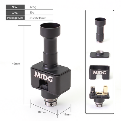 UNKWN Midg RBA + Peek &Clear Barrel UNKWN Midg RBA + Peek &Clear Barrel