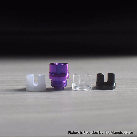  Authentic MK MODS Titanium TA Integrated Drip Tip Set for BB / Billet / Boro AIO Box Mod 4 PCS Mouthpiece