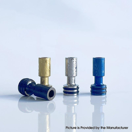 Rekavape Monarchy Ultra TF Dama Style 510 Drip Tip for RDA / RTA / RDTA Atomizer Stainless Steel