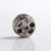 ShenRay Squ Arise Style RTA Rebuildable Tank Vape Atomizer - Silver, 316SS + PSU, 4.0ml, DL / MTL, 24mm Diameter