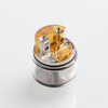 SXK Monarch R 스타일 RDTA 재건 가능한 드리핑 탱크 분무기 316 스테인리스 스틸 + 유리, 22mm 직경