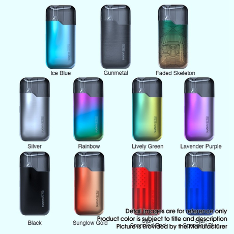 Suorin Air Pro 18W 930mAh Pod System Starter Kit, 4.9ml Pod Cartridge, 1.0ohm