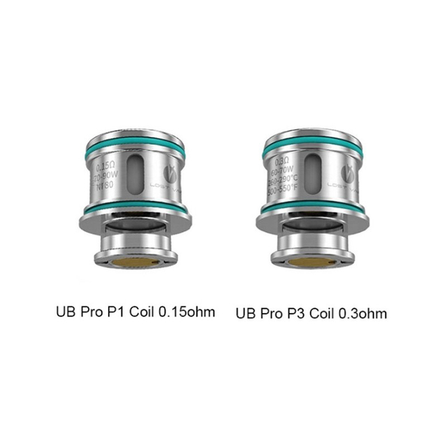 Lost Vape Replacement P3 Mesh Coil Head for Ursa Pro Pod Tank / Ursa Quest Multi Kit - 0.3ohm (3 PCS)