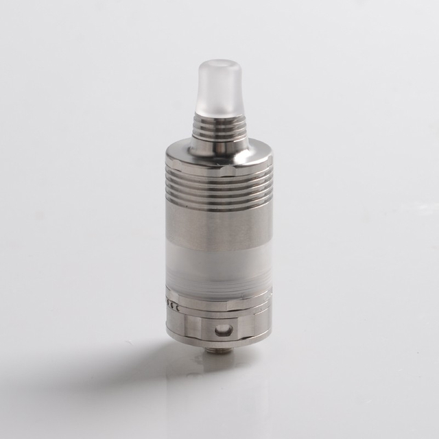 5AVape BY-kA V.9 V9 MTL RTA Rebuildable Tank Atomizer - Silver, Nano Version 3.0ml, 22mm Diameter