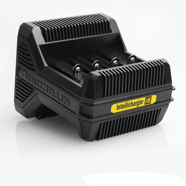 Nitecore i8 Intellicharger Multi-slot Intelligent Battery Charger - 8 x Battery Slots, AU Plug
