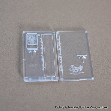 SSPP Front + Back Door Panel Plate Set for Cthulhu AIO Mod Kit - Translucent