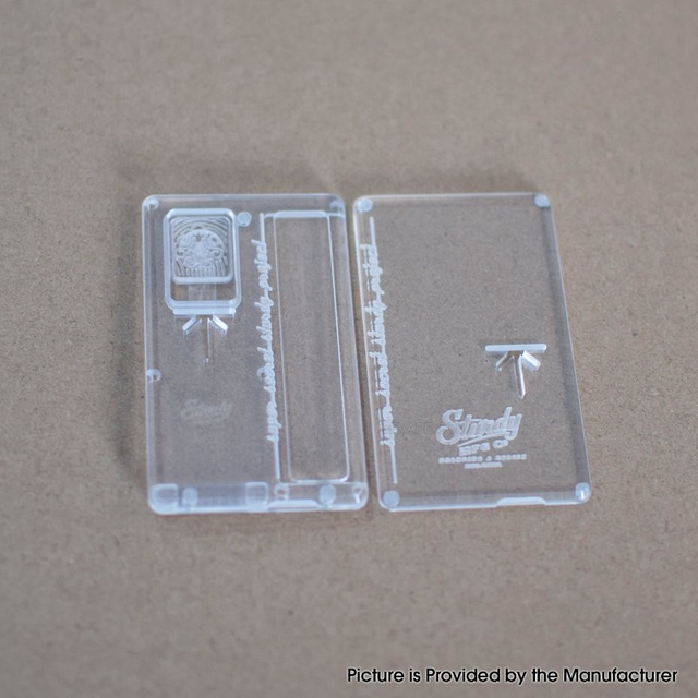 Ensemble de plaques de panneau de porte avant et arrière SSPP pour kit Cthulhu AIO Mod - Translucide