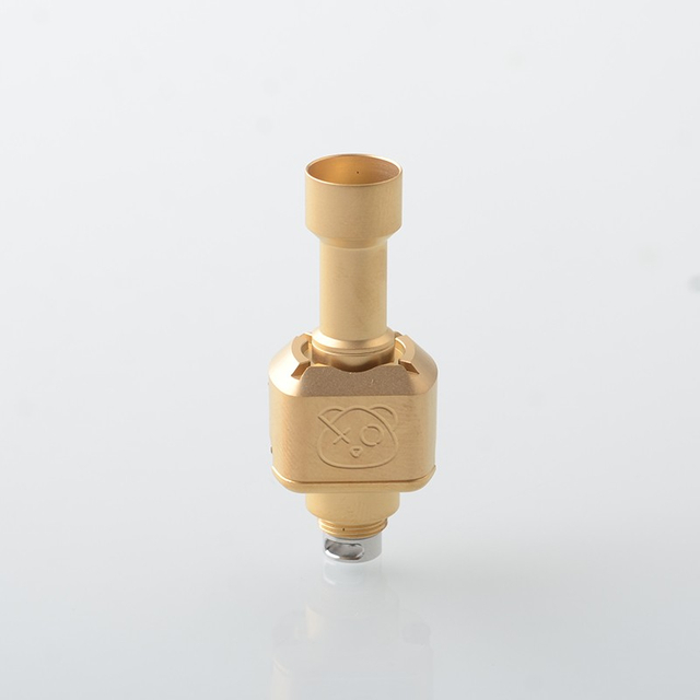 Wick D XO Style RBA Bridge Silver for BB / Billet / Boro Mod