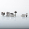 YFTK Ti Flash e-Vapor V4.5S+ Style RTA – Ti + Glass, 4.5 ml, 23 mm , Silver