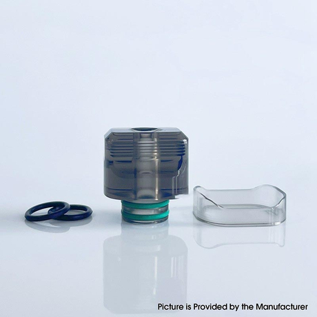 Rekavape Kontrl KTM W. BLCK BASE 510 Drip Tip with 1 PC Decorative Ring