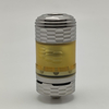 Coppervape Hussar Le style final RTA Rebuilable Tank Vape Vape Atomizer -Silver Satined, 316SS + PEI, 3,0 ml, 22 mm de diamètre