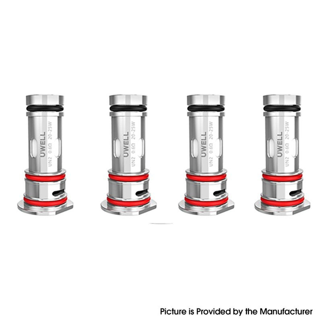 Authentic Uwell Havok V1 Pod System / Cartridge Replacement UN2 DTL Coil Heads (40~45W) (4 PCS)