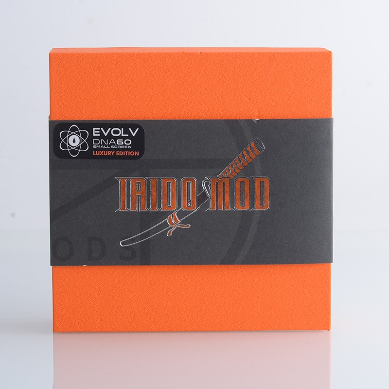 Authentic BP MODS IAIDO DNA 60W TC VW Vape Box Mod 1~60W, 1 x 18350 / 18650, Evolv DNA 60 Chipset