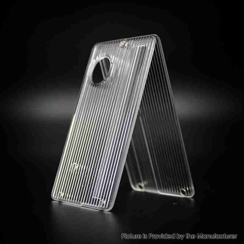 Penggantian Etent Authentic Depan + Pelat Panel Pintu Kembali untuk Dotmod Dotaio Vape Pod System PC (2 PCS)