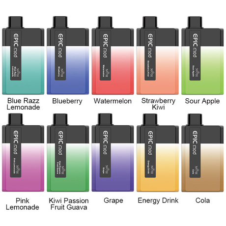 Authentic NEITH EPICMOD 5500 Puffs 50mg Rechargeable Disposable Kit 650mAh 14ml