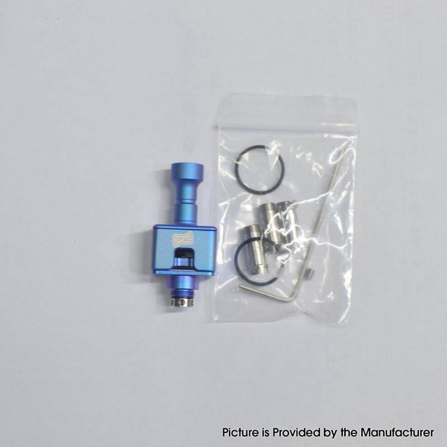 Vapeasy Unkwn One Unreal RBA Bridge for Billet / BB / Boro Tank Titanium