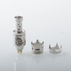Mobb Mini King RBA Bridge pour billette / BB / Boro Tank 316SS, broches d'air 1,5 mm, 2,5 mm, 3,0 mm, 3,5 mm