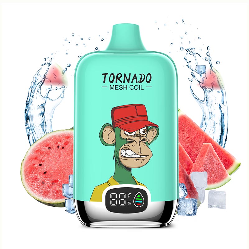 Aupo Vape Tornado 12000 Puffs Vape descartável 14ml, 500mAh-20mg