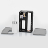 Autentic Vandy Vape Pulse BF Squonk Caixa mecânica Mod - preto + cinza, nylon + abs, 8ml, 1 x 18650 /20700