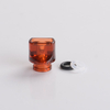 Nunca normal apito v2 estilo 510 ponta de gotejamento para ponto Mod dot AIO pod - clear, pmma