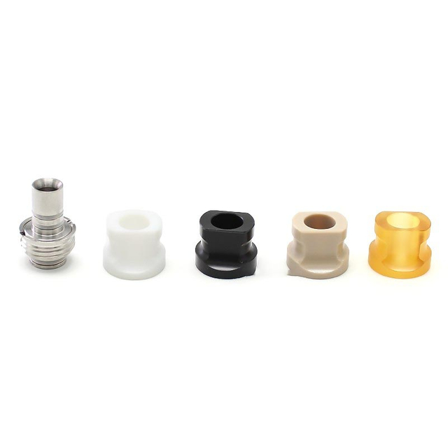 SXK ST Sturdy Hybrid Drip Tip for SXK BB / Billet and DotAIO Kit 1 x 316SS Base + 4 x Mouthpieces