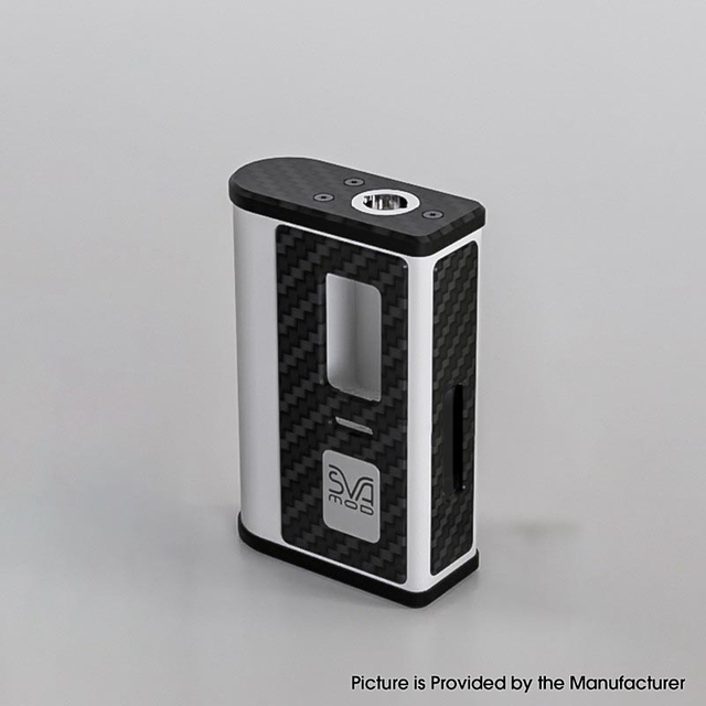 SXK SVA KIMAIO 60W AIO All In One Box Mod,Carbon Fiber + POM,1~60W, 1 x 18650, Evolv DNA 60 Chip