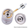Authentischer Dampf Crave Aromamizer Classic MTL RTA Vape Atomizer 3,5 ml, 0,8 mm, 1,0 mm, 1,5 mm, 2,0 mm Luftstift, 23 mm