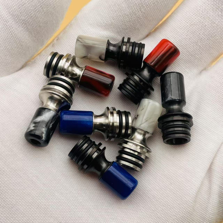 Ivant Style 510 Drip Tip for RDA / RTA / RDTA Vape Atomizer Stainless Steel Resin