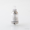 BY-KA V11 Style MTL RTA 23mm 3.1ml – SS Atomizer with 1.2/1.4/1.7mm Air Pins (Translucent / Brown)
