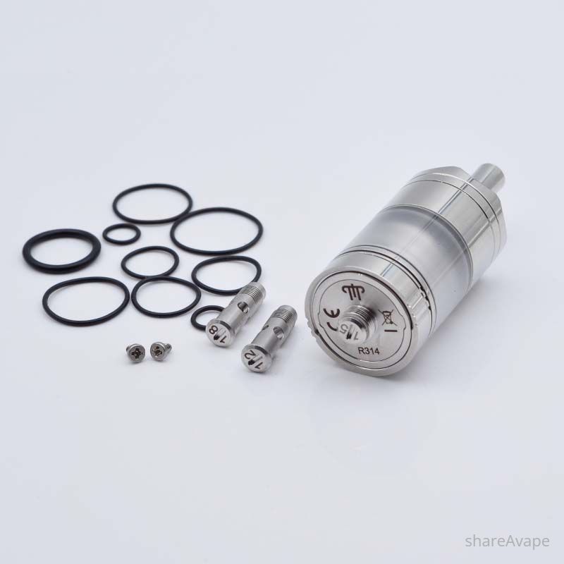 Rekavape Diplomat V1.5 Style MTL RTA – 23mm Rebuildable Tank, 6.2ml Capacity