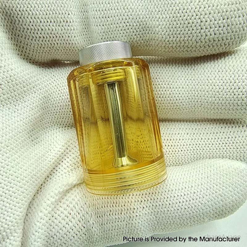 YFTK Diamond Tank Tube for Flash-e-Vapor V4.5 / V4.5S+ Style RTA – 5.0ml