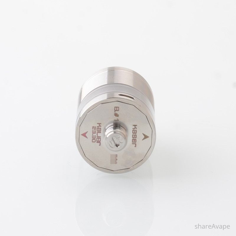 Kaser Kalibr 23.30 Style MTL / RDL RTA – 4.5ml, 7 Air Pins (1.2–3.5mm)
