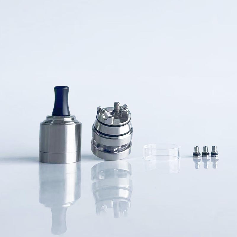 Rekavape Cocoon Style MTL RTA Rebuildable 22mmTank Atomizer - Silver