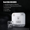 Veepon x Golden Greek VeeX Pro RBA Tank Kit – 3.5ml, 5 Airflow Pins