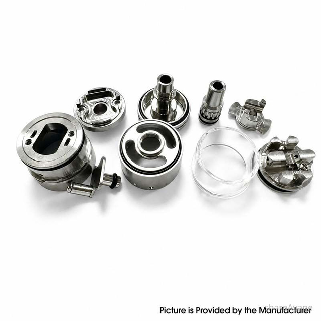 YFTK Ghost Ring Style RTA – 4ml, 22mm, SS + Glass