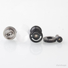 Minister Style MTL RTA 20mm – 5.8ml, 6 Air Pins (Silver / Black)