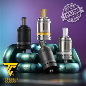 Authentic Thunder Cloud x MikeVapes Blaze 22mm MTL RTA – 3.0ml Single Coil Rebuildable Tank