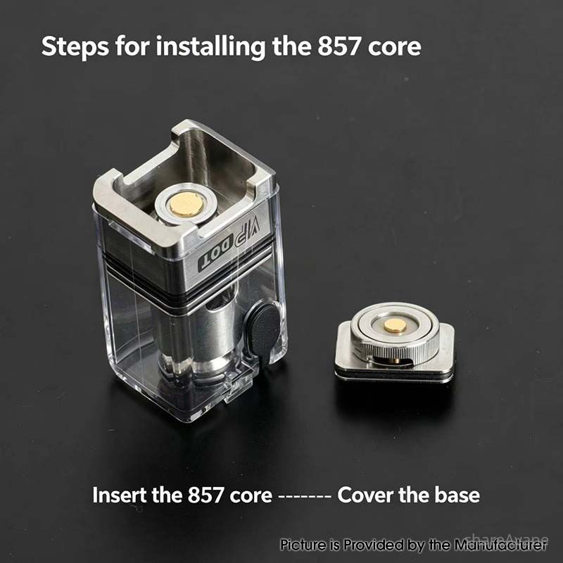 Authentic YFTK VIP-D Dot Tank for dotAIO – Compatible with PnP / GTX / TMD / 857 Coils