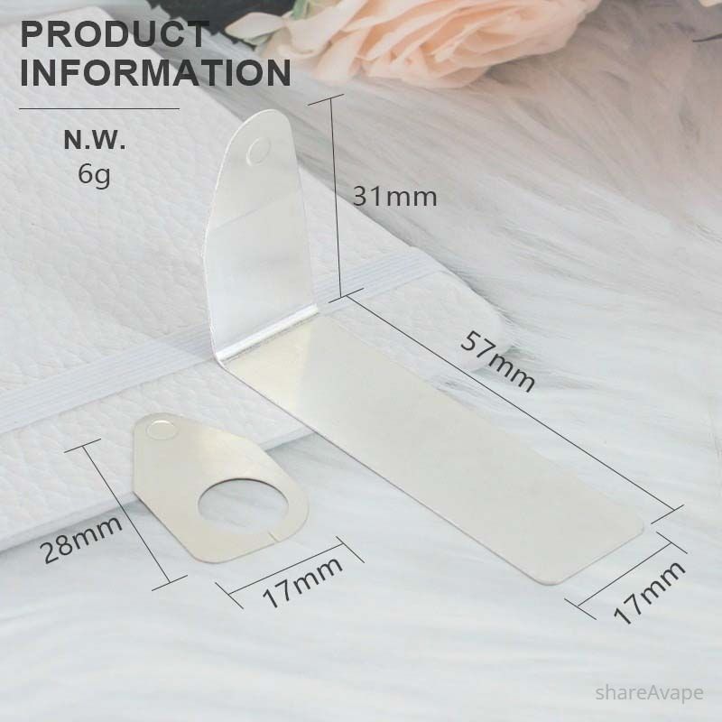 SXK Conductive Sheet for FrankenSkull Style Squonk Mod – Silver-Plated Copper