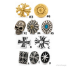 Authentic ThunderCloud x Vaping Bogan Bonza Pro Mech Mod Replacement Emblem Badge-Multiple Designs