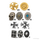 Authentic ThunderCloud x Vaping Bogan Bonza Pro Mech Mod Replacement Emblem Badge-Multiple Designs